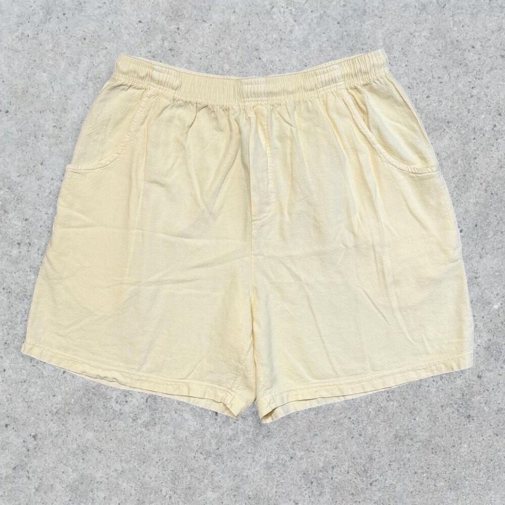 Vintage 90’s Northern Reflections Yellow Cotton Shorts